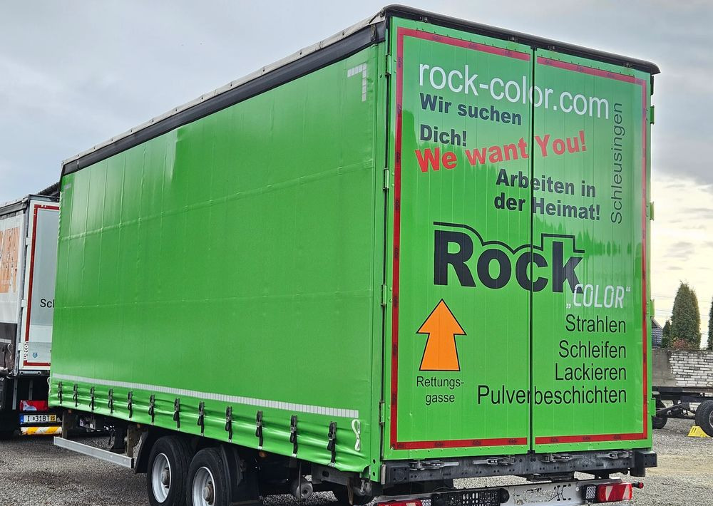 Fliegl PRZYCZEPA CIĘŻAROWA / TANDEM / 2 OSIE / 18 PALET / GÓRNY REGULOWANY SPRZĘG / 10500DMC / 7 TON ŁADOWNOŚĆ - 커튼사이더 트레일러 : 사진 4 Fliegl PRZYCZEPA CIĘŻAROWA / TANDEM / 2 OSIE / 18 PALET / GÓRNY REGULOWANY SPRZĘG / 10500DMC / 7 TON ŁADOWNOŚĆ - 커튼사이더 트레일러 : 사진 4