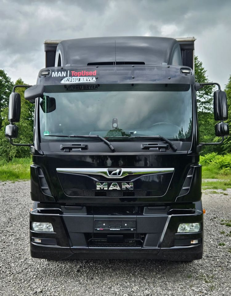 MAN TGM 12.290 / 15.290 / E6/ FIRANKA /BOCZNE DRZWI / BURTO-FIRANKA / 18PALET / WINDA / NISKI PRZEBIEG / 2018/ CAŁY NA PODUSZKACH / SERWISOWANY - 커튼사이더 트럭 : 사진 3 MAN TGM 12.290 / 15.290 / E6/ FIRANKA /BOCZNE DRZWI / BURTO-FIRANKA / 18PALET / WINDA / NISKI PRZEBIEG / 2018/ CAŁY NA PODUSZKACH / SERWISOWANY - 커튼사이더 트럭 : 사진 3