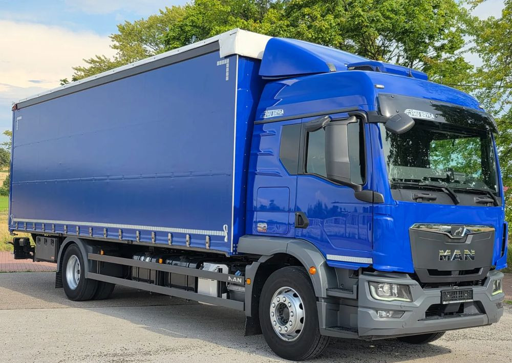 MAN TGM 18.320 / 18.290 / NOWY MODEL / E6 / 20PALET / 9200 ŁADOWNOŚĆ / SERWISOWANY / NISKI PRZEBIEG / WINDA / FIRANKA / SPROWADZONY / 2021 / NISKI PRZEBIEG /PIERWSZY WŁAŚCICIEL/ - 커튼사이더 트럭 : 사진 1 MAN TGM 18.320 / 18.290 / NOWY MODEL / E6 / 20PALET / 9200 ŁADOWNOŚĆ / SERWISOWANY / NISKI PRZEBIEG / WINDA / FIRANKA / SPROWADZONY / 2021 / NISKI PRZEBIEG /PIERWSZY WŁAŚCICIEL/ - 커튼사이더 트럭 : 사진 1