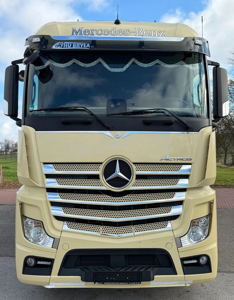 Mercedes-Benz ACTROS 1846 / FIRANKA / WINDA / 18 EUROPALET / AUTOMAT / Z NIEMIEC / 2019 / PRZEBIEG 370 TYŚ KM - 커튼사이더 트럭 : 사진 3 Mercedes-Benz ACTROS 1846 / FIRANKA / WINDA / 18 EUROPALET / AUTOMAT / Z NIEMIEC / 2019 / PRZEBIEG 370 TYŚ KM - 커튼사이더 트럭 : 사진 3