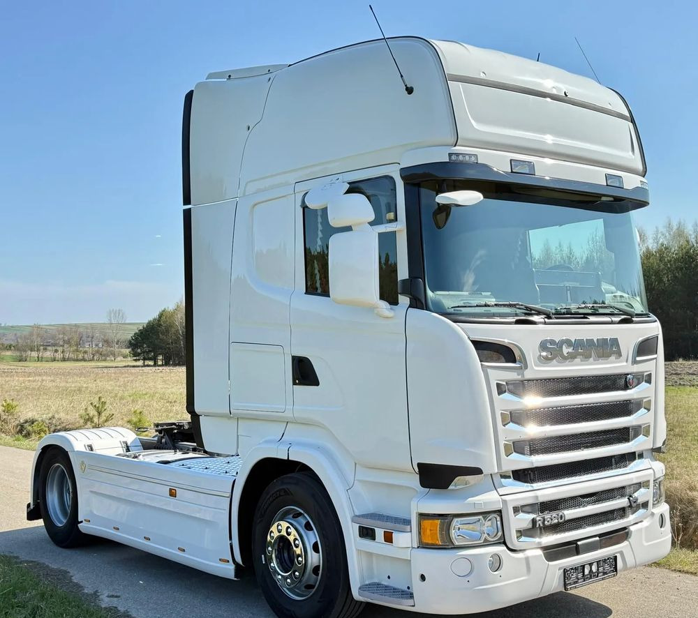 Scania R520/SERWISOWANA/SPROWADZONA/4PODUSZKI TYŁ/RETARDER/NISKI PRZEBIEG - 트랙터 유닛 : 사진 1 Scania R520/SERWISOWANA/SPROWADZONA/4PODUSZKI TYŁ/RETARDER/NISKI PRZEBIEG - 트랙터 유닛 : 사진 1
