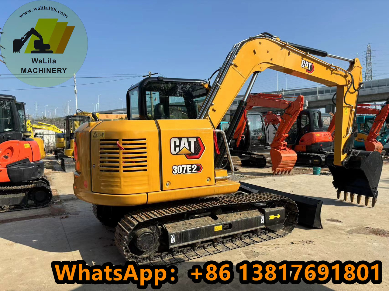 CAT 307E Caterpillar 307E2 - 미니 굴삭기 : 사진 1 CAT 307E Caterpillar 307E2 - 미니 굴삭기 : 사진 1