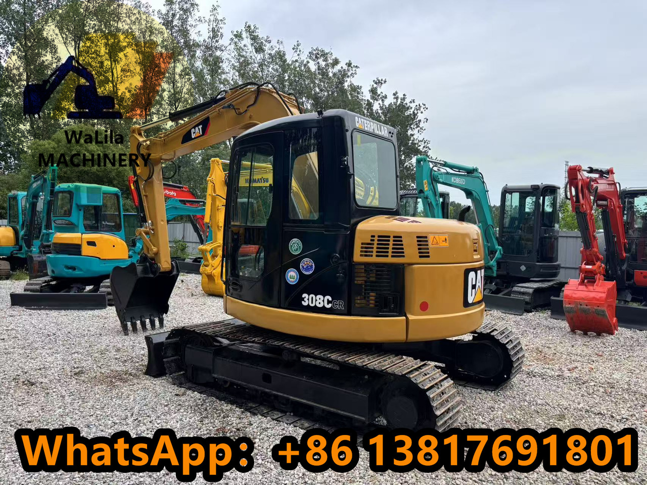 CAT CAT 308CCR - 미니 굴삭기 : 사진 3 CAT CAT 308CCR - 미니 굴삭기 : 사진 3