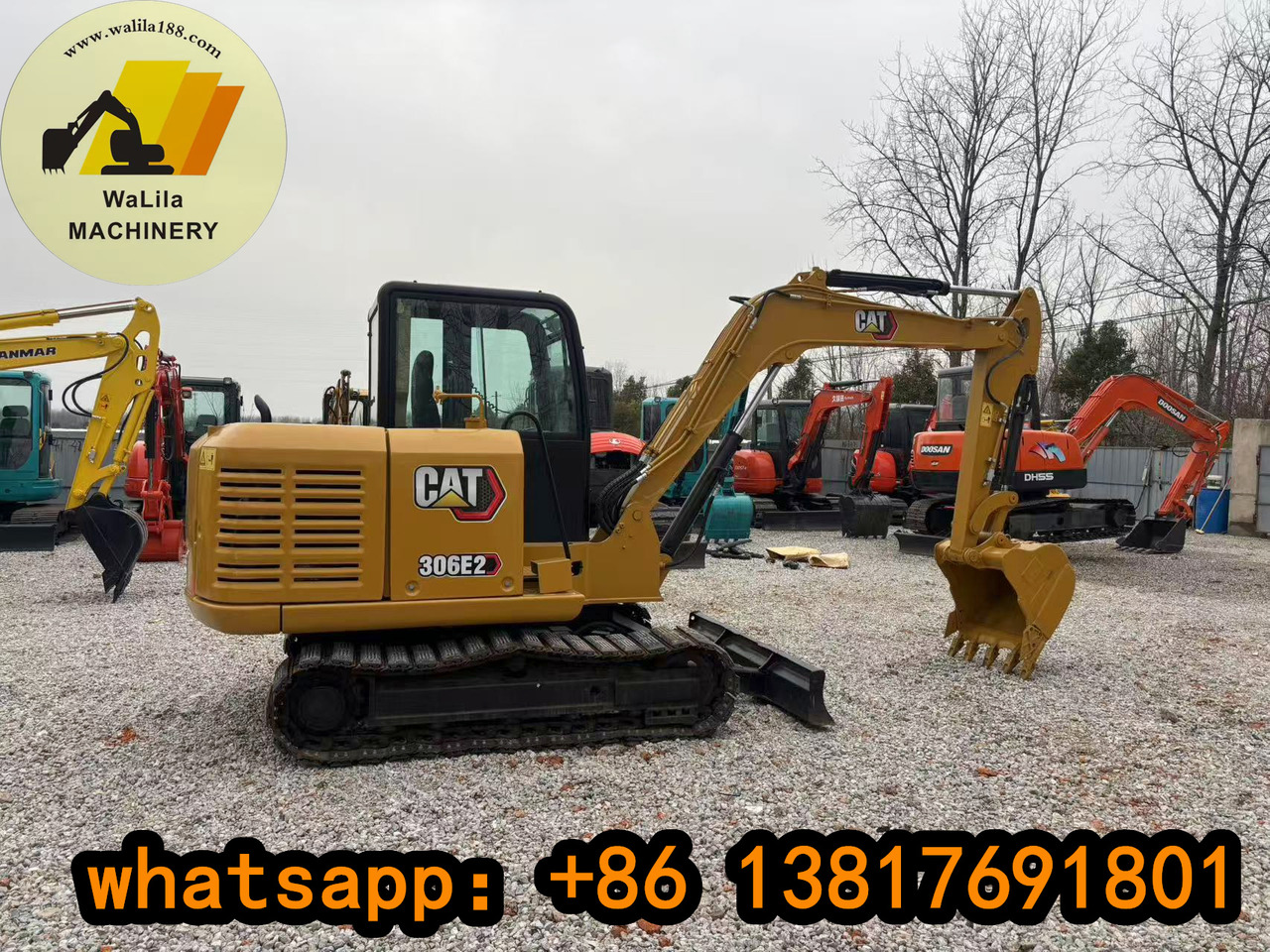 CATERPILLAR 306E2 - 미니 굴삭기 : 사진 1 CATERPILLAR 306E2 - 미니 굴삭기 : 사진 1