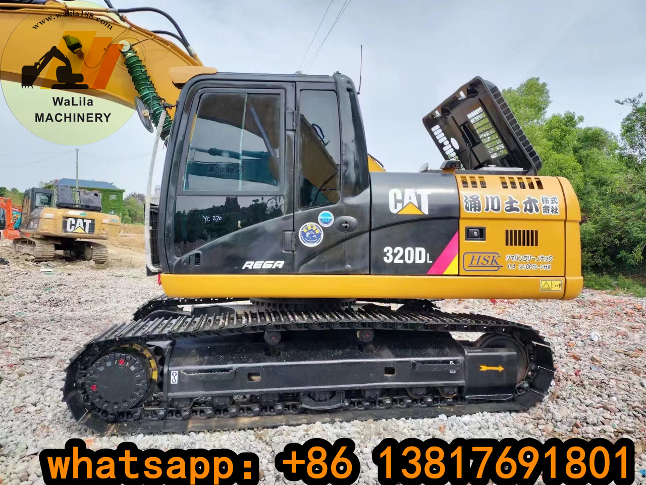 CATERPILLAR CAT320DL - 크롤러 굴삭기 : 사진 2 CATERPILLAR CAT320DL - 크롤러 굴삭기 : 사진 2
