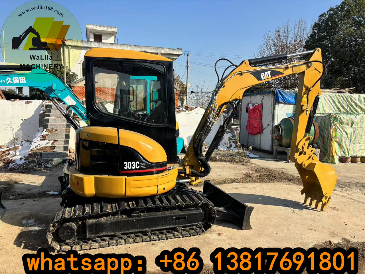 CATERPILLAR Caterpillar CAT303C Mini Excavator - 미니 굴삭기 : 사진 1 CATERPILLAR Caterpillar CAT303C Mini Excavator - 미니 굴삭기 : 사진 1