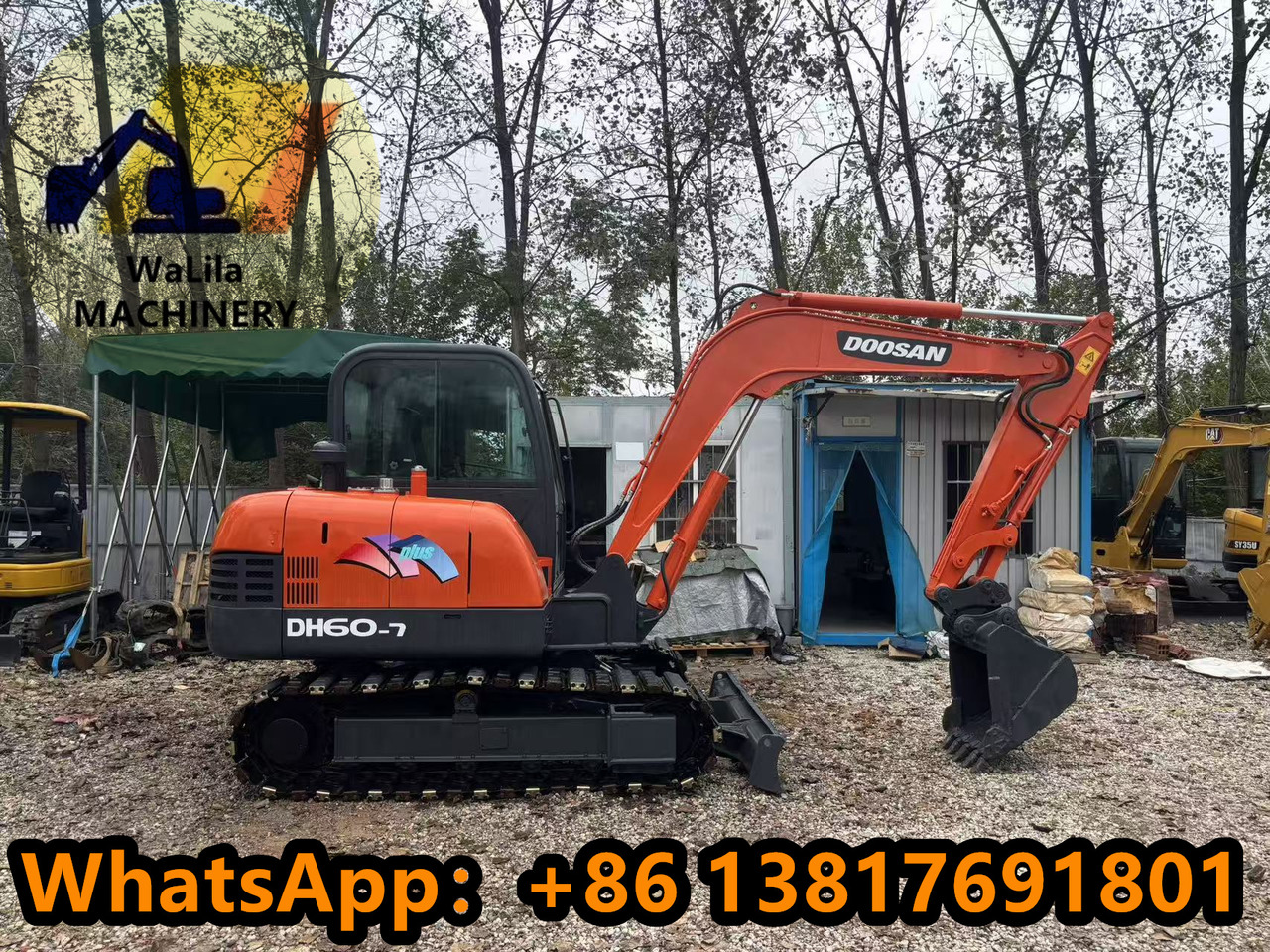 DOOSAN DH60-7 - 미니 굴삭기 : 사진 1 DOOSAN DH60-7 - 미니 굴삭기 : 사진 1