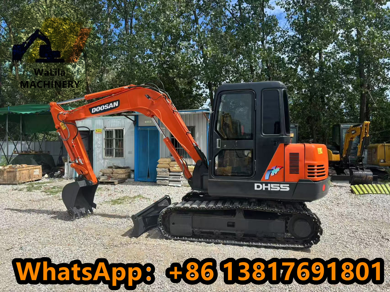 Doosan DH 55-7 DH55 (Good) - 미니 굴삭기 : 사진 1 Doosan DH 55-7 DH55 (Good) - 미니 굴삭기 : 사진 1