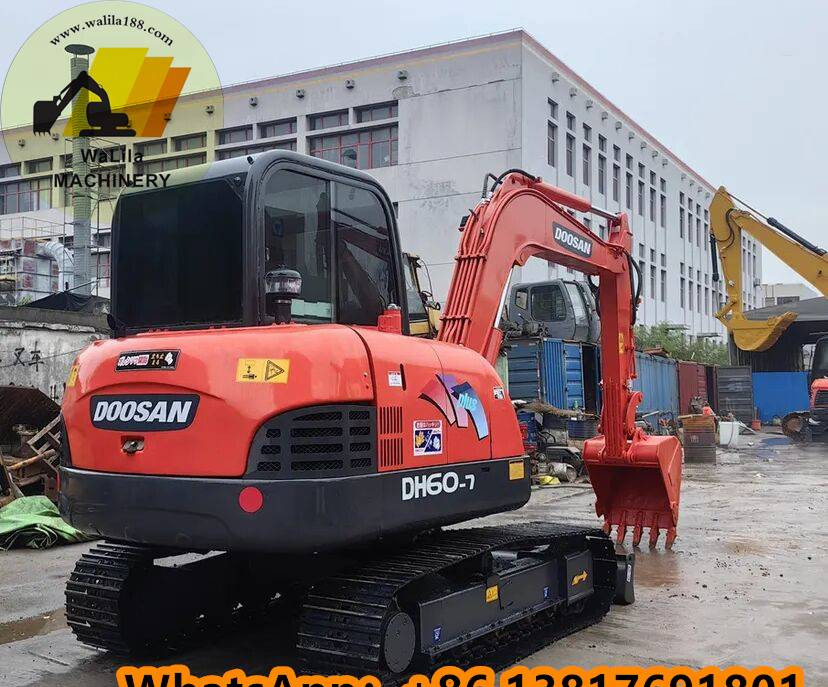 Doosan DH 60-7 - 미니 굴삭기 : 사진 3 Doosan DH 60-7 - 미니 굴삭기 : 사진 3