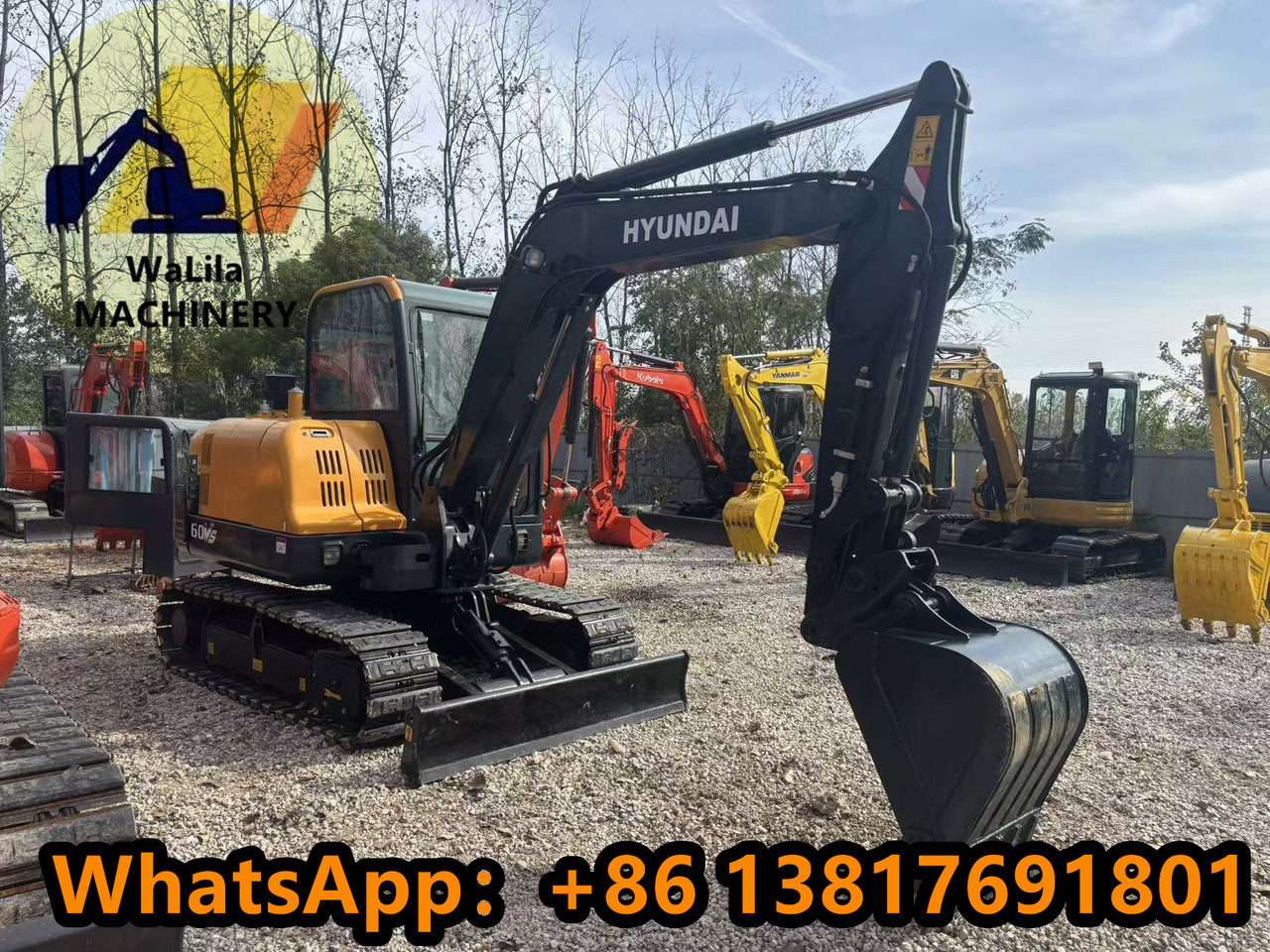HYUNDAI R60-9VS - 미니 굴삭기 : 사진 3 HYUNDAI R60-9VS - 미니 굴삭기 : 사진 3
