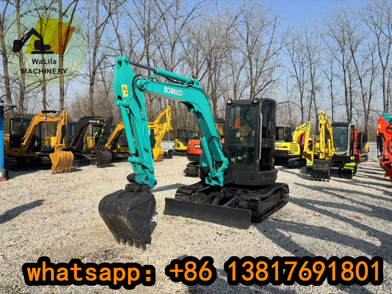 KOBELCO SK55 - 미니 굴삭기 : 사진 2 KOBELCO SK55 - 미니 굴삭기 : 사진 2