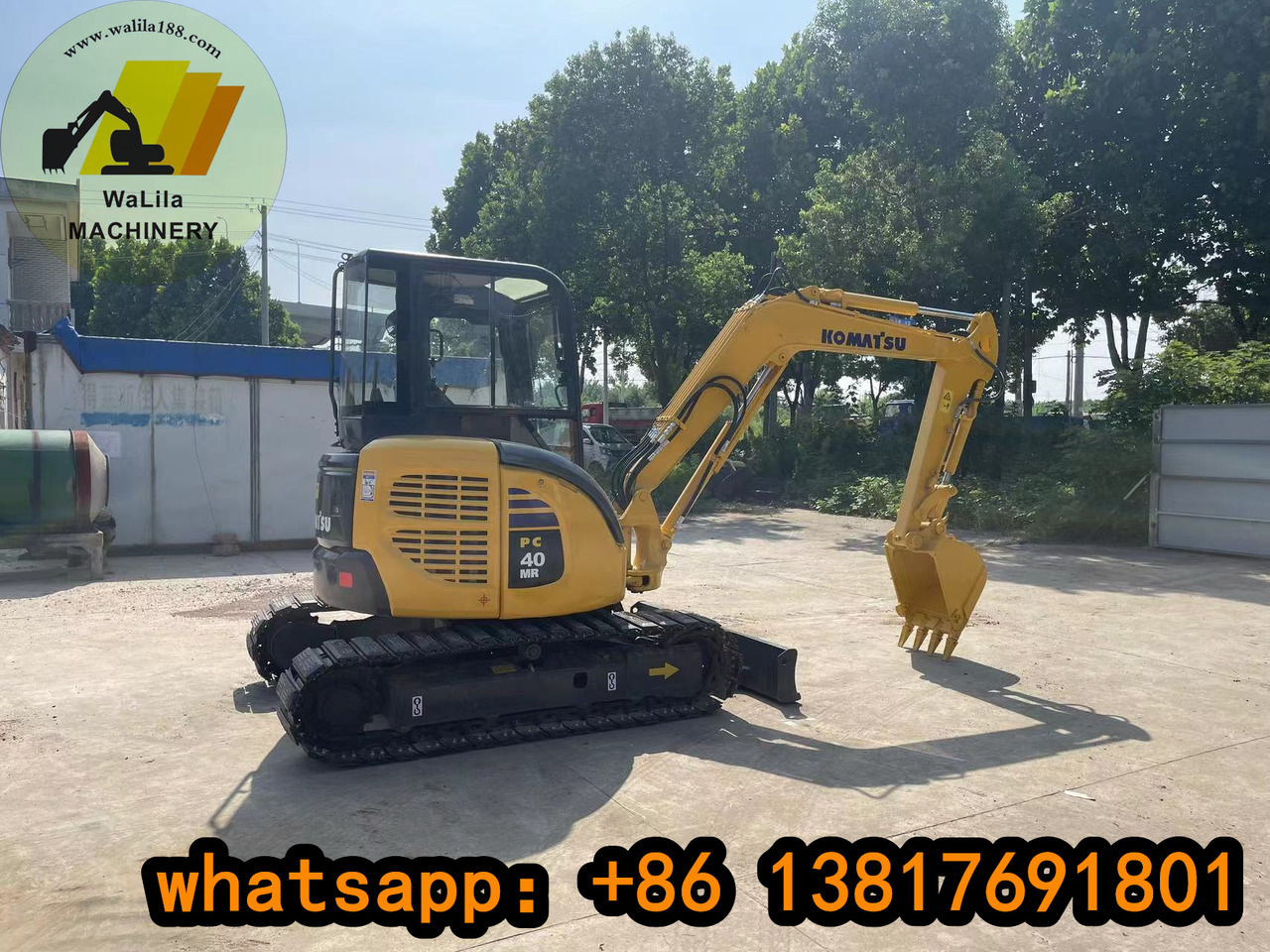 KOMATSU PC 40 MR-3 - 미니 굴삭기 : 사진 5 KOMATSU PC 40 MR-3 - 미니 굴삭기 : 사진 5