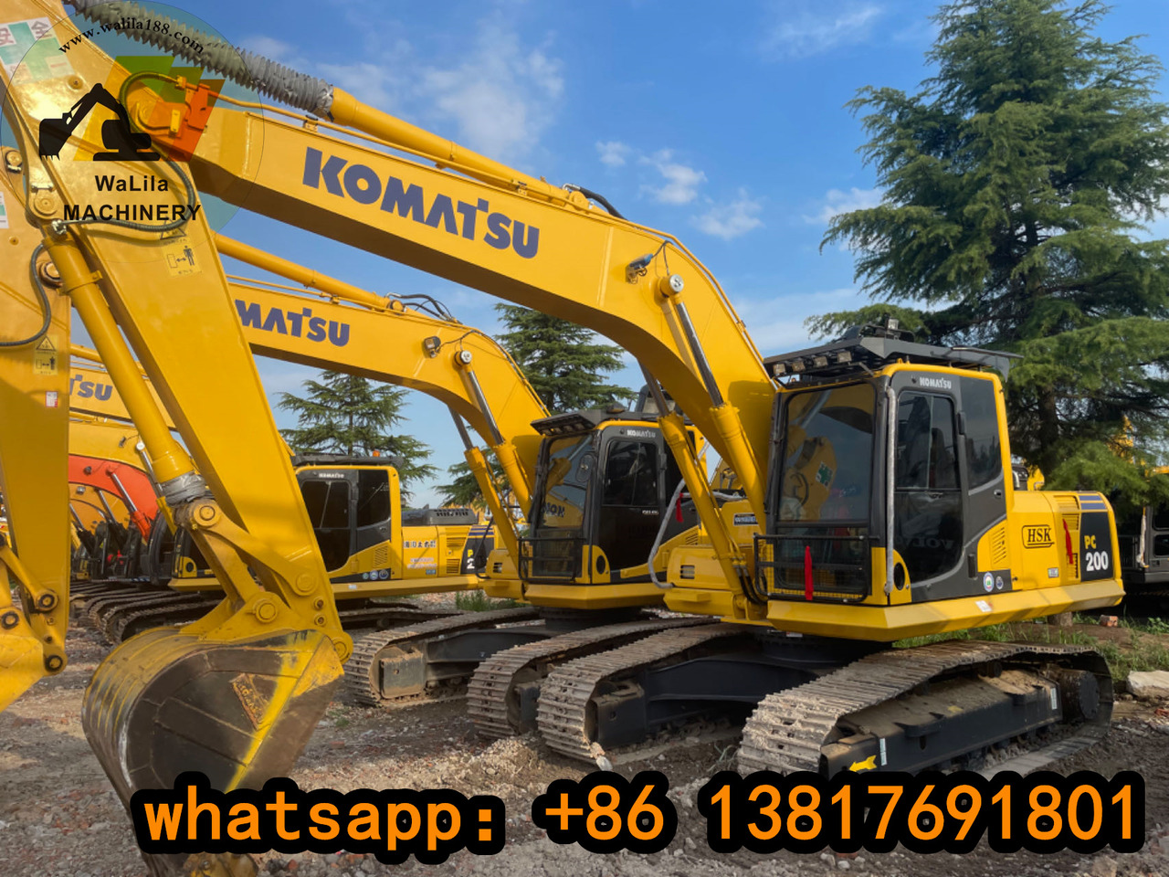 KOMATSU PC200-8 - 크롤러 굴삭기 : 사진 2 KOMATSU PC200-8 - 크롤러 굴삭기 : 사진 2