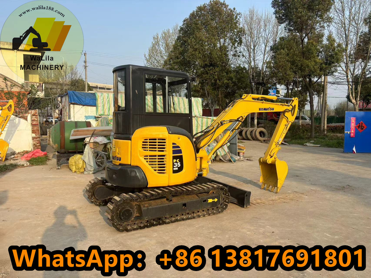 KOMATSU PC35MR - 미니 굴삭기 : 사진 3 KOMATSU PC35MR - 미니 굴삭기 : 사진 3