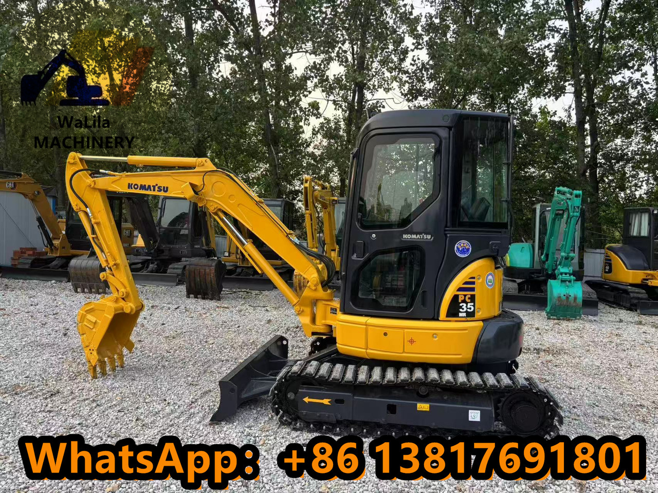 KOMATSU PC35 - 미니 굴삭기 : 사진 1 KOMATSU PC35 - 미니 굴삭기 : 사진 1