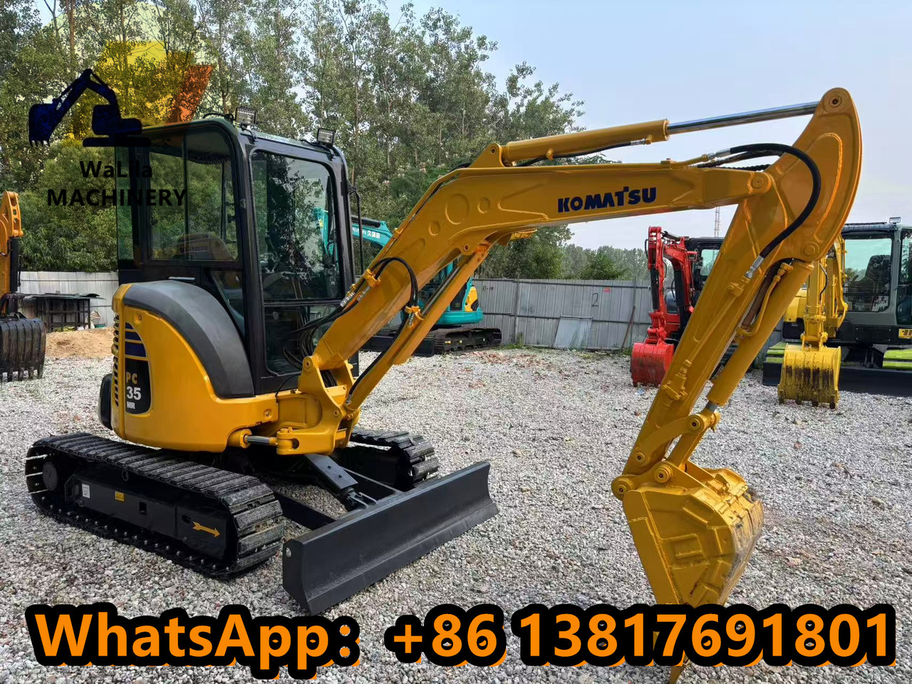 KOMATSU PC35 - 미니 굴삭기 : 사진 4 KOMATSU PC35 - 미니 굴삭기 : 사진 4
