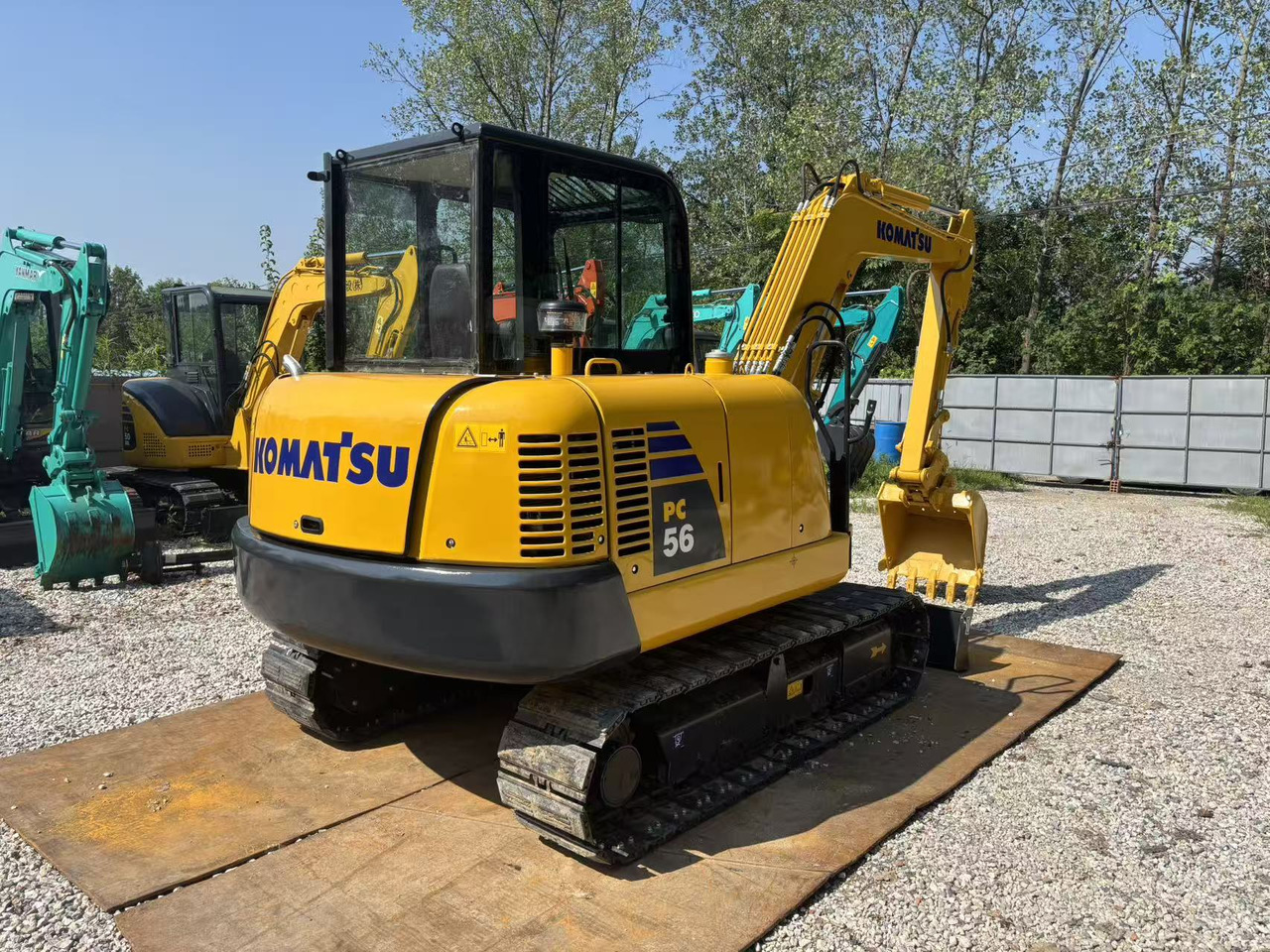 KOMATSU PC56 - 미니 굴삭기 : 사진 5 KOMATSU PC56 - 미니 굴삭기 : 사진 5