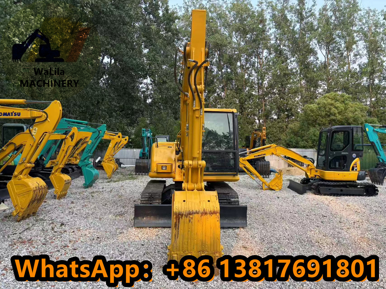 KOMATSU PC70 - 미니 굴삭기 : 사진 4 KOMATSU PC70 - 미니 굴삭기 : 사진 4