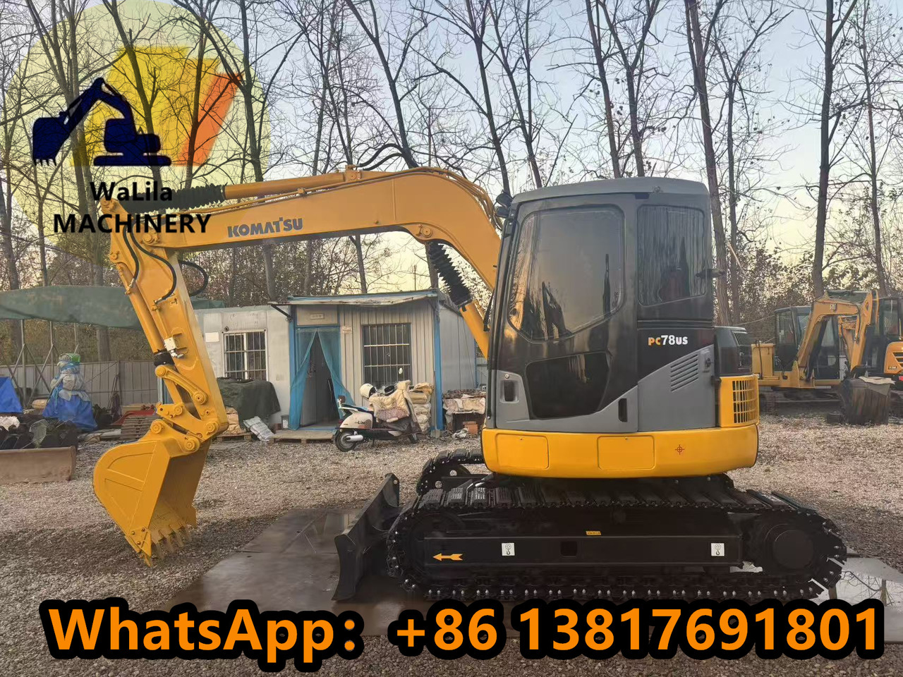KOMATSU PC78US - 미니 굴삭기 : 사진 3 KOMATSU PC78US - 미니 굴삭기 : 사진 3