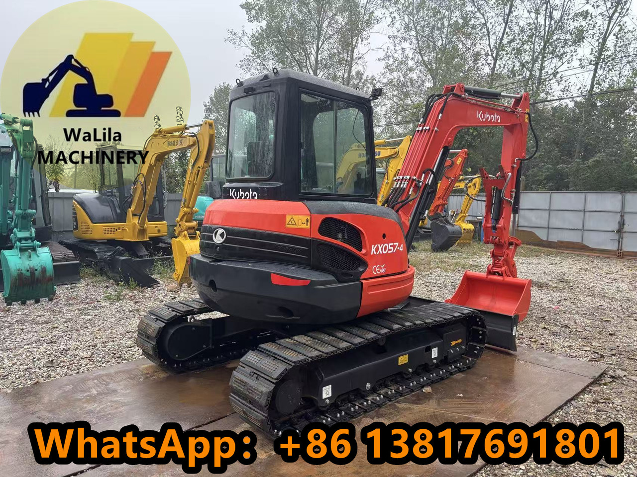 KUBOTA KX057 - 미니 굴삭기 : 사진 2 KUBOTA KX057 - 미니 굴삭기 : 사진 2