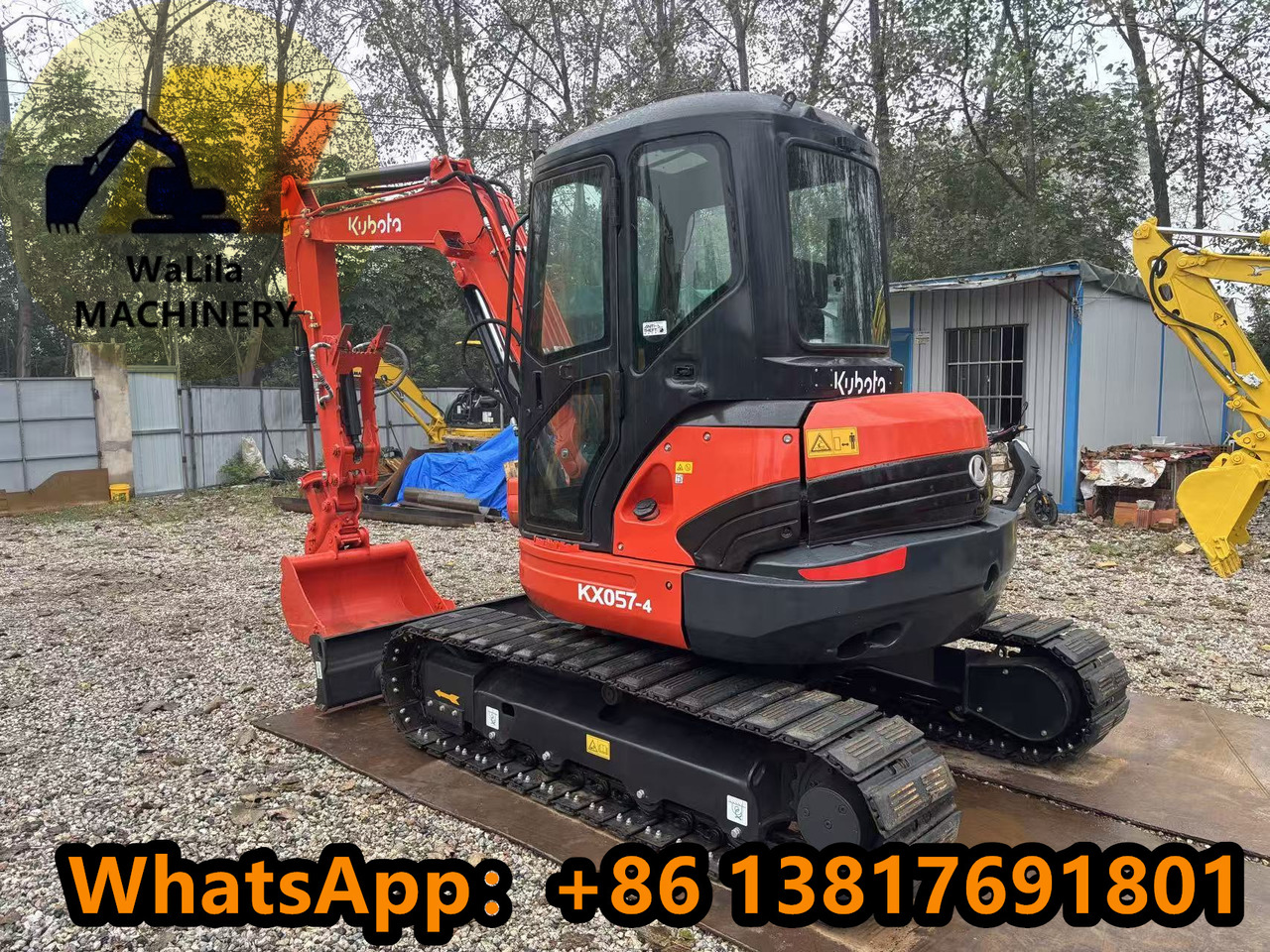 KUBOTA KX057 - 미니 굴삭기 : 사진 4 KUBOTA KX057 - 미니 굴삭기 : 사진 4