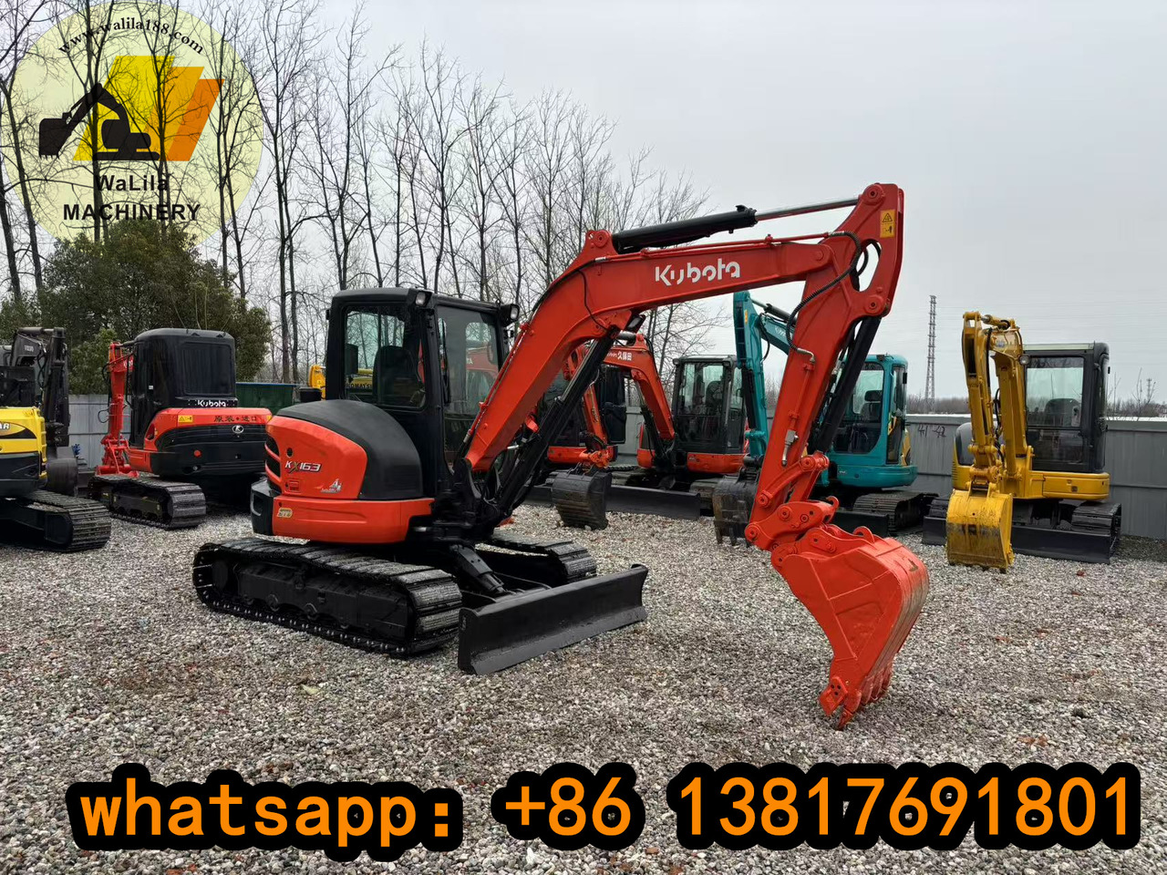 미니 굴삭기 KUBOTA KX163 : 사진 6