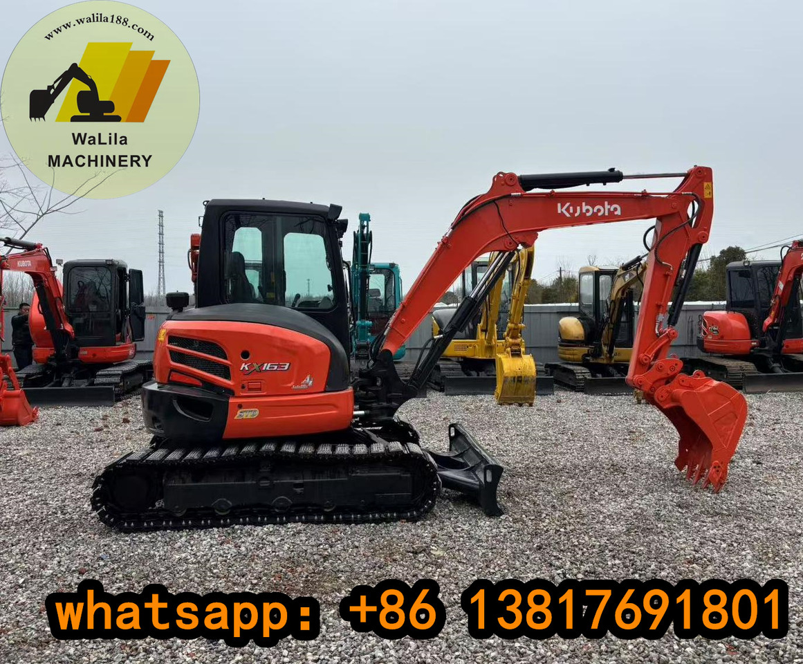 KUBOTA KX163 - 미니 굴삭기 : 사진 1 KUBOTA KX163 - 미니 굴삭기 : 사진 1