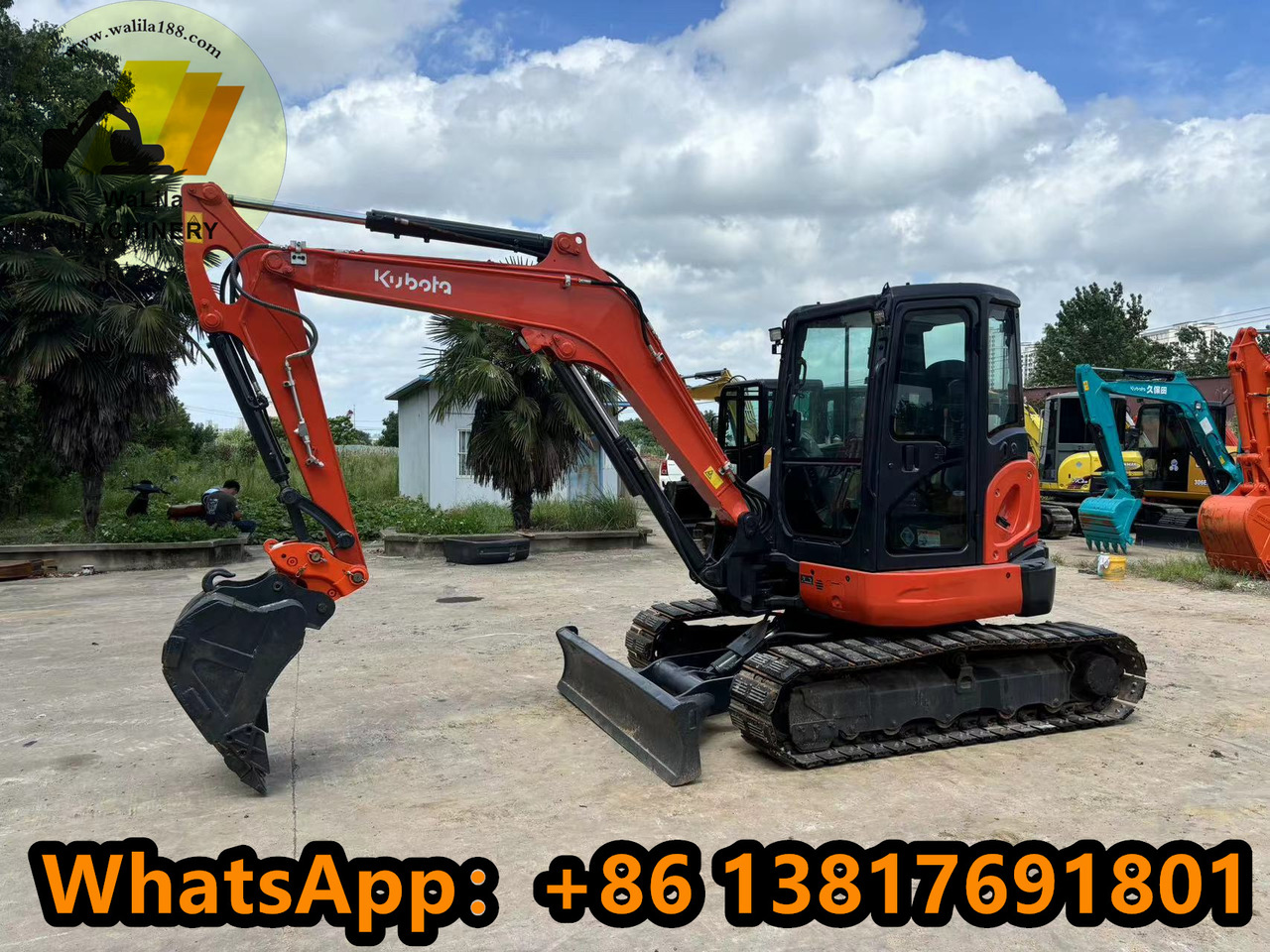 KUBOTA Kx057-4 - 미니 굴삭기 : 사진 5 KUBOTA Kx057-4 - 미니 굴삭기 : 사진 5