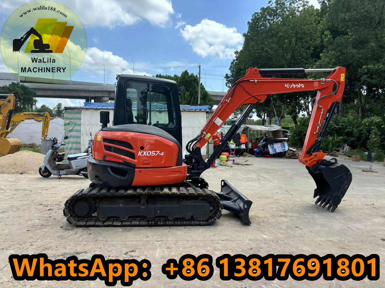 KUBOTA Kx057-4 - 미니 굴삭기 : 사진 1 KUBOTA Kx057-4 - 미니 굴삭기 : 사진 1