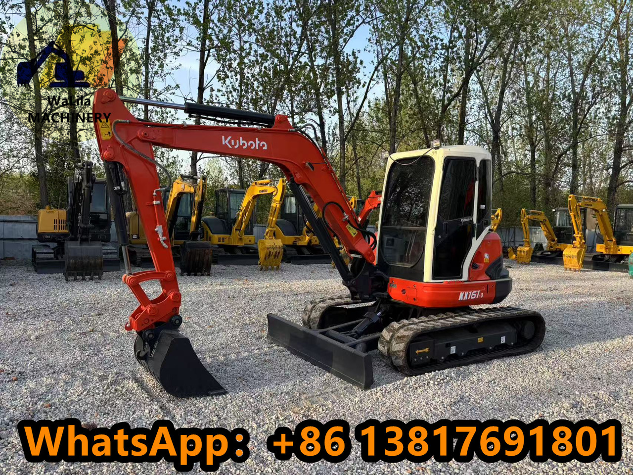 KUBOTA Kx161 - 미니 굴삭기 : 사진 4 KUBOTA Kx161 - 미니 굴삭기 : 사진 4