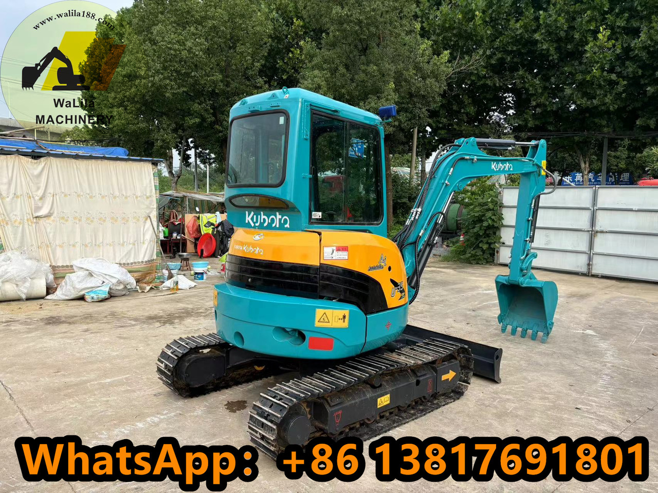 KUBOTA U35 - 미니 굴삭기 : 사진 5 KUBOTA U35 - 미니 굴삭기 : 사진 5
