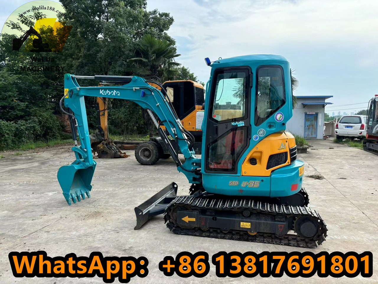 KUBOTA U35 - 미니 굴삭기 : 사진 1 KUBOTA U35 - 미니 굴삭기 : 사진 1