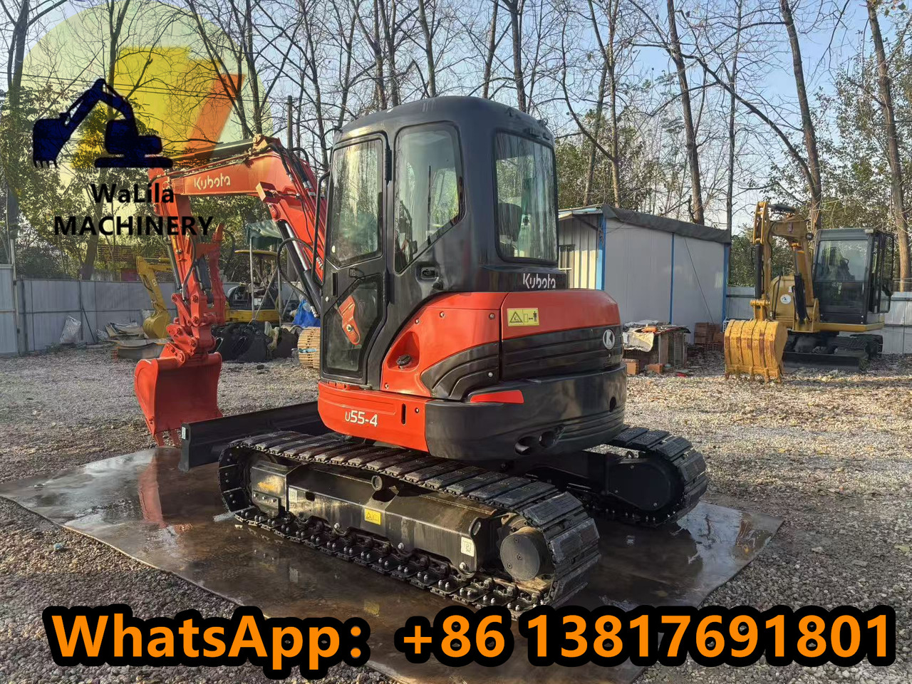 KUBOTA U55-4R - 미니 굴삭기 : 사진 5 KUBOTA U55-4R - 미니 굴삭기 : 사진 5