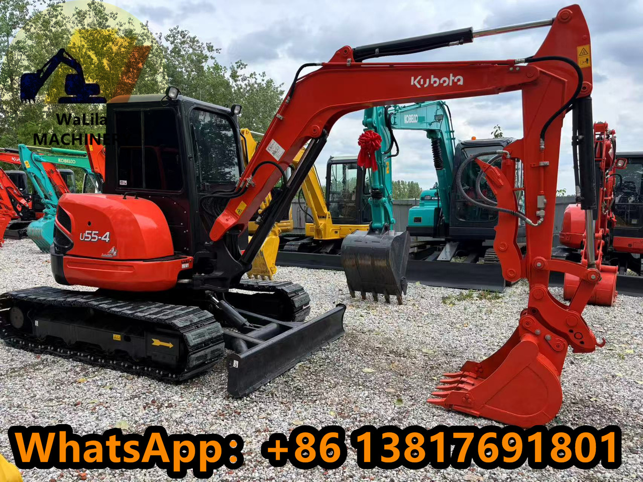 KUBOTA U55-4 - 미니 굴삭기 : 사진 1 KUBOTA U55-4 - 미니 굴삭기 : 사진 1