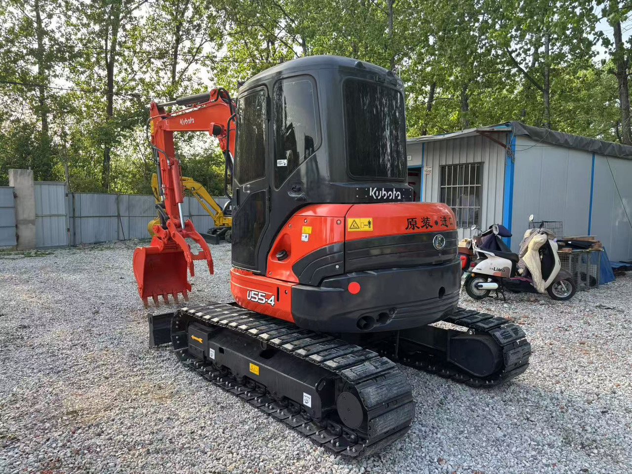 KUBOTA U55-4 - 미니 굴삭기 : 사진 3 KUBOTA U55-4 - 미니 굴삭기 : 사진 3