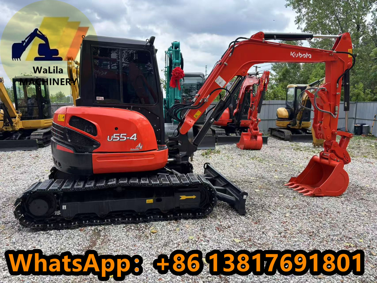 KUBOTA U55-4 - 미니 굴삭기 : 사진 2 KUBOTA U55-4 - 미니 굴삭기 : 사진 2