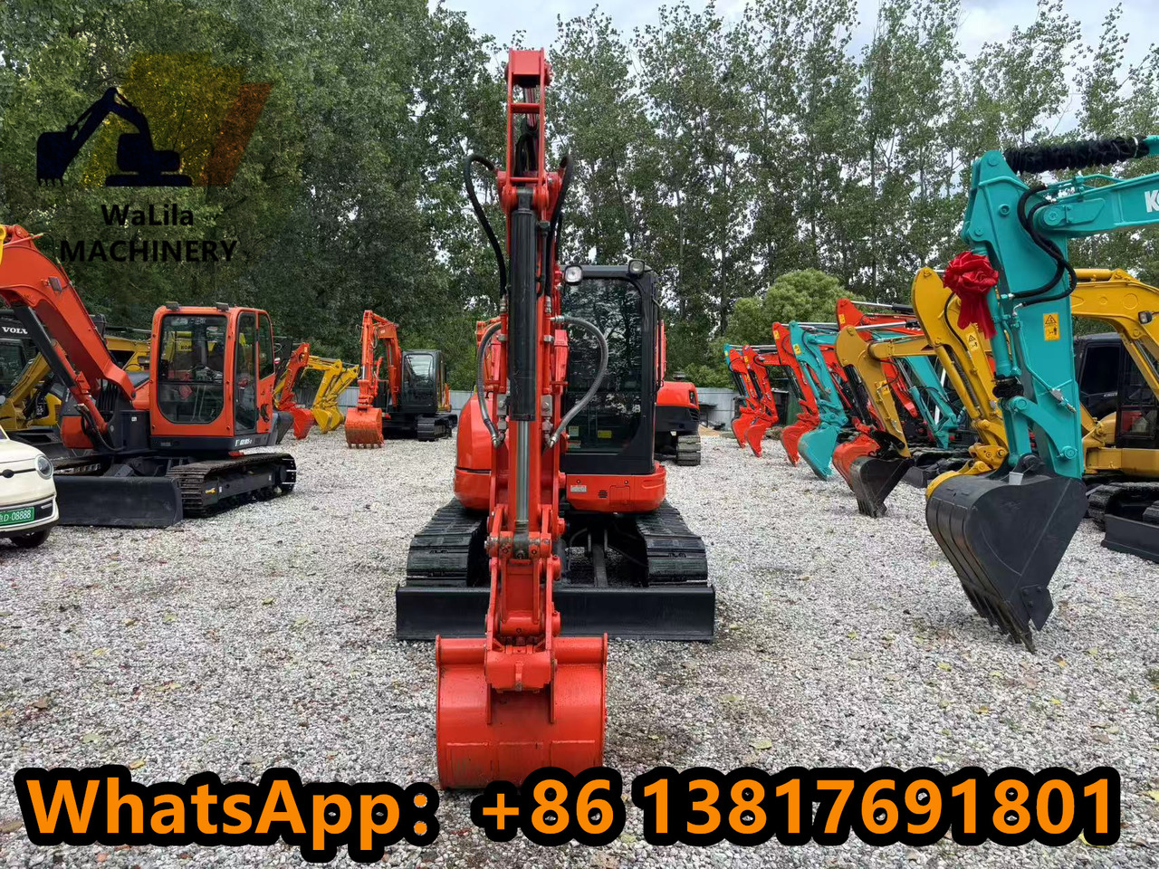 KUBOTA U55-4 - 미니 굴삭기 : 사진 4 KUBOTA U55-4 - 미니 굴삭기 : 사진 4