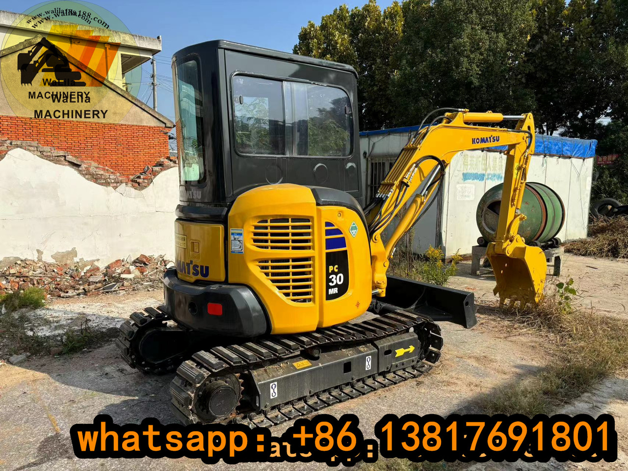 Komatsu PC 30 MR-3 Komatsu 30, Komatsu 35-3 - 미니 굴삭기 : 사진 5 Komatsu PC 30 MR-3 Komatsu 30, Komatsu 35-3 - 미니 굴삭기 : 사진 5