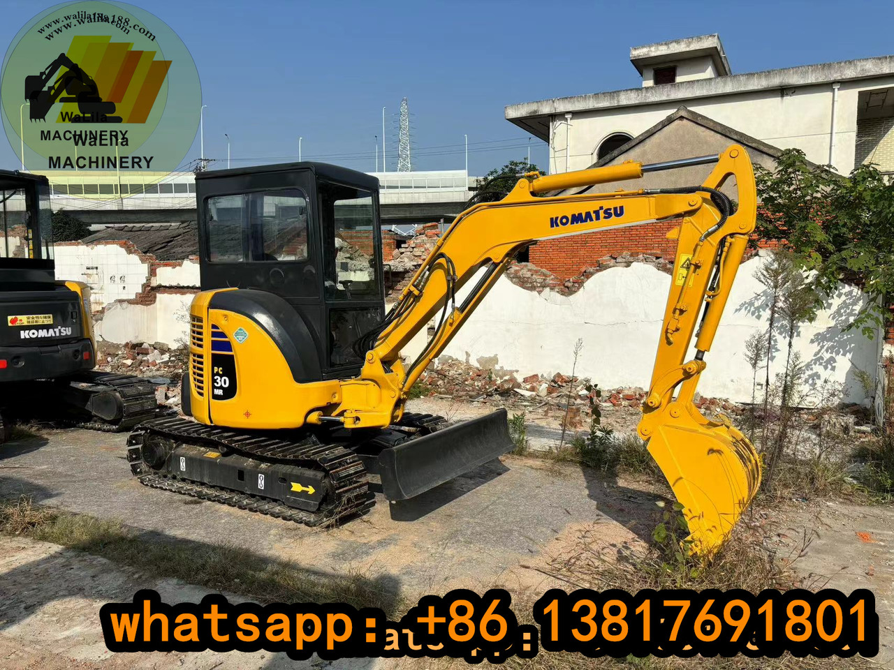 Komatsu PC 30 MR-3 Komatsu 30, Komatsu 35-3 - 미니 굴삭기 : 사진 1 Komatsu PC 30 MR-3 Komatsu 30, Komatsu 35-3 - 미니 굴삭기 : 사진 1