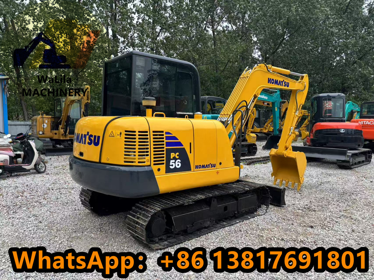 Komatsu PC 56-7 PC56-7 - 미니 굴삭기 : 사진 5 Komatsu PC 56-7 PC56-7 - 미니 굴삭기 : 사진 5