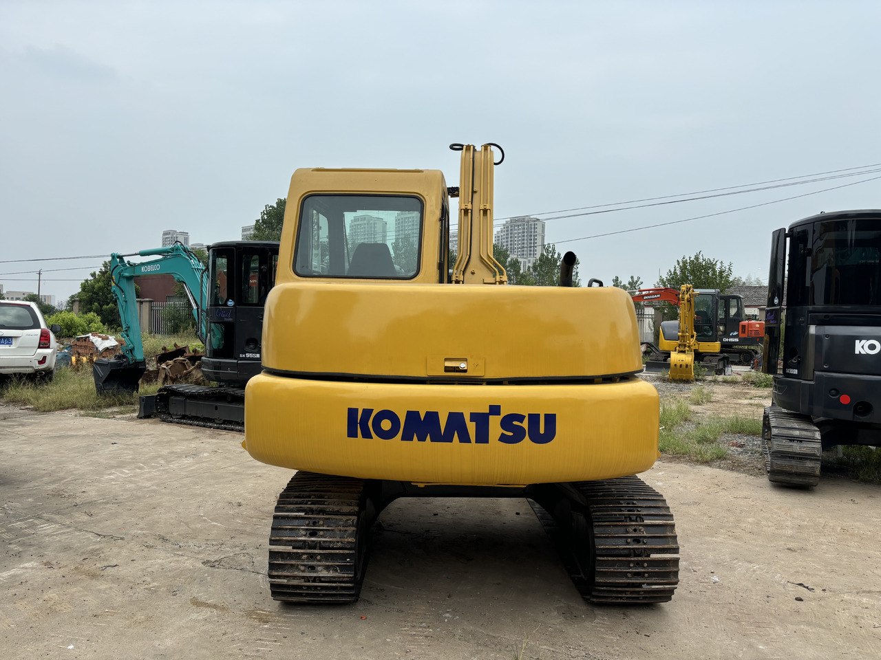 Komatsu PC 60-7 - 미니 굴삭기 : 사진 4 Komatsu PC 60-7 - 미니 굴삭기 : 사진 4