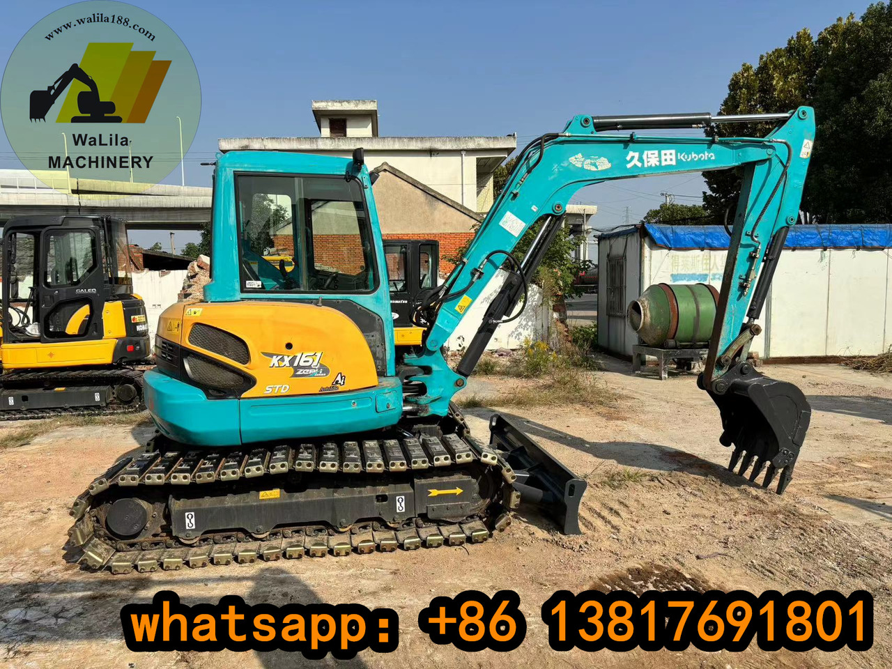 Kubota KX 161 KX161 KX155 KX163 - 미니 굴삭기 : 사진 1 Kubota KX 161 KX161 KX155 KX163 - 미니 굴삭기 : 사진 1