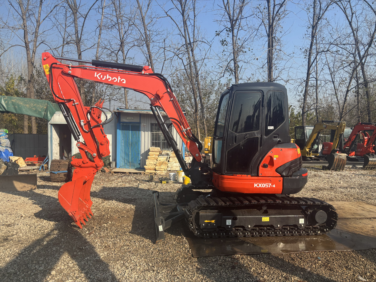 Kubota KX057-4 - 미니 굴삭기 : 사진 5 Kubota KX057-4 - 미니 굴삭기 : 사진 5