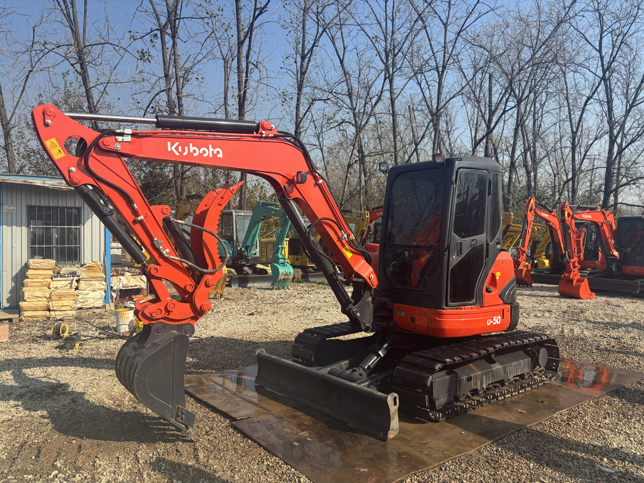 Kubota U50-4 - 미니 굴삭기 : 사진 5 Kubota U50-4 - 미니 굴삭기 : 사진 5