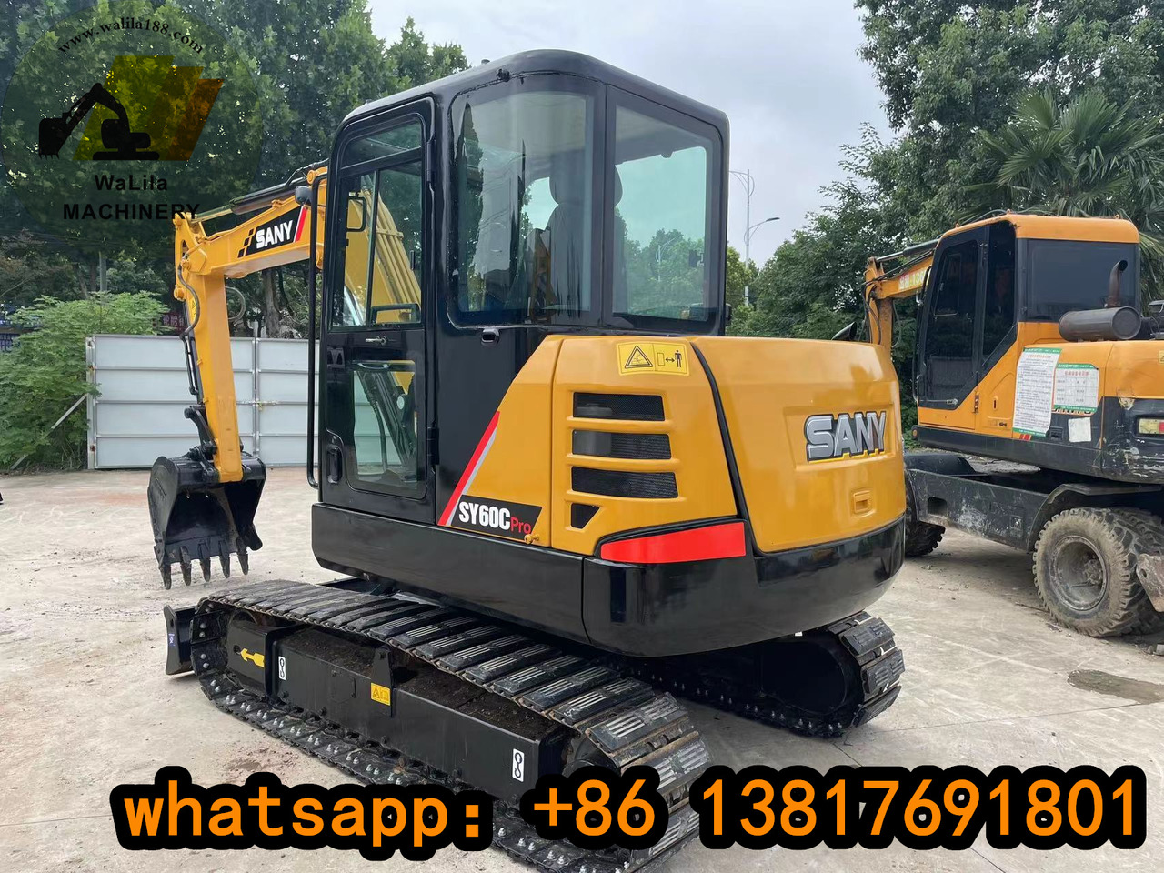 SANY SANY60C - 미니 굴삭기 : 사진 5 SANY SANY60C - 미니 굴삭기 : 사진 5