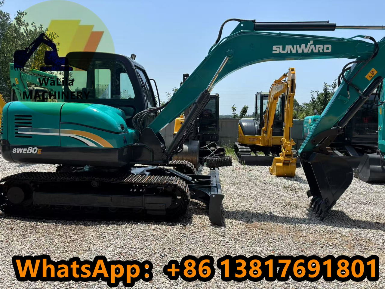 SUNWARD SWE 80 - 미니 굴삭기 : 사진 4 SUNWARD SWE 80 - 미니 굴삭기 : 사진 4
