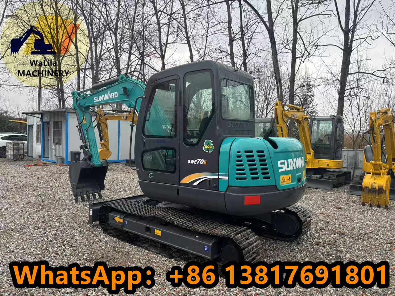 SUNWARD SWE70 - 미니 굴삭기 : 사진 1 SUNWARD SWE70 - 미니 굴삭기 : 사진 1