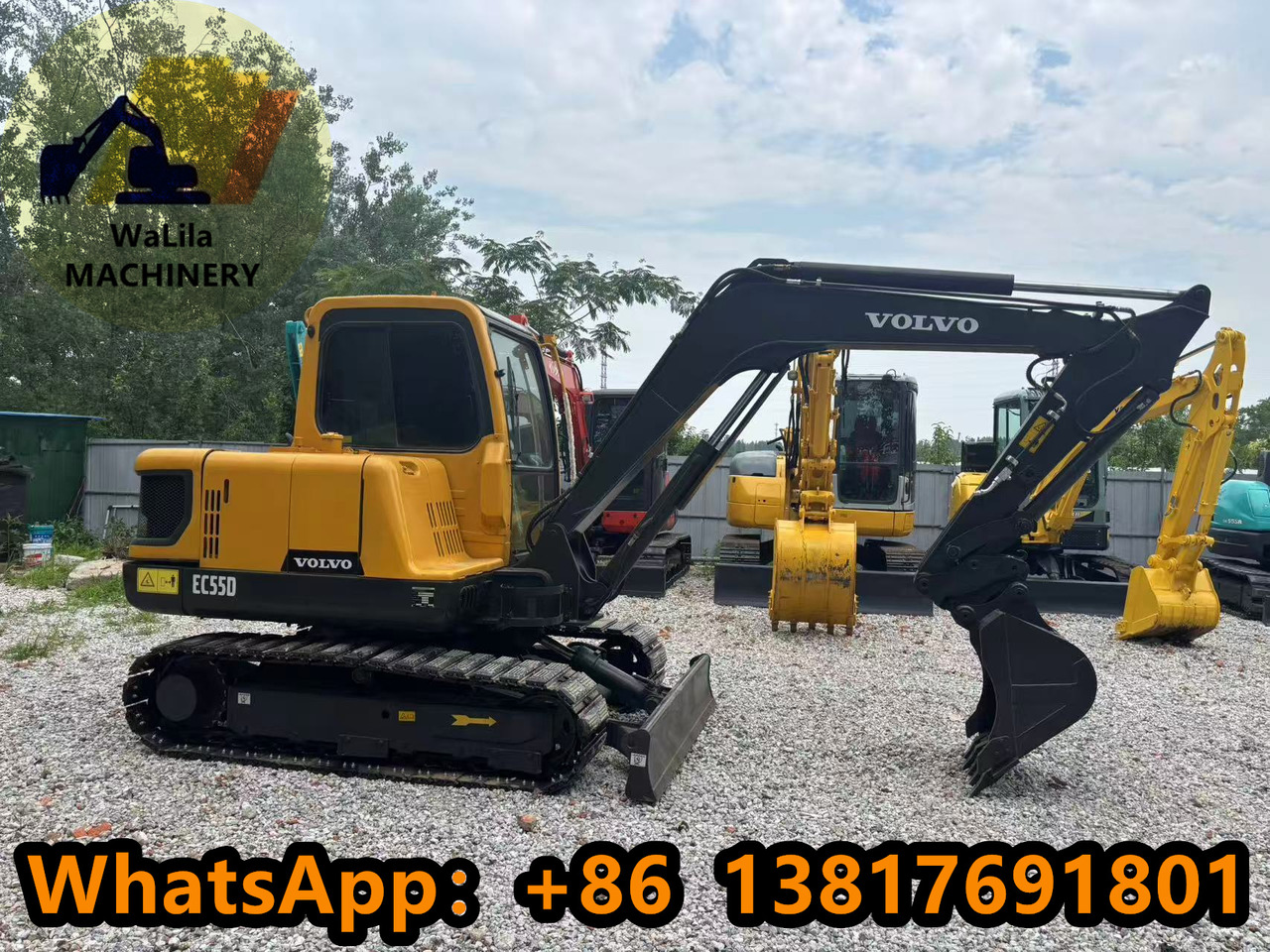 VOLVO EC55 - 미니 굴삭기 : 사진 5 VOLVO EC55 - 미니 굴삭기 : 사진 5
