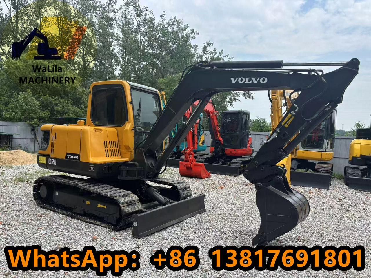 VOLVO EC55 - 미니 굴삭기 : 사진 4 VOLVO EC55 - 미니 굴삭기 : 사진 4