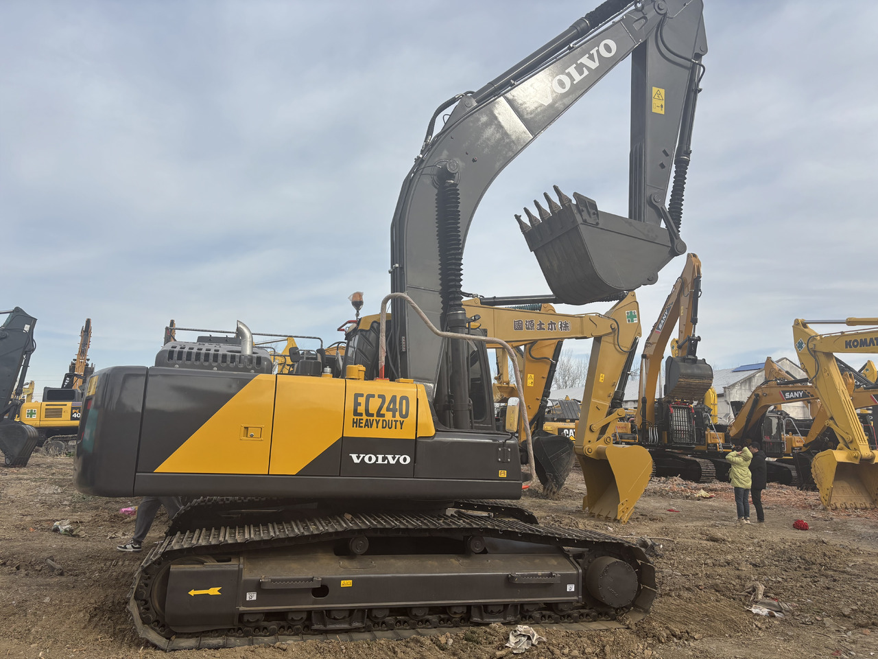 Volvo EC 240 - 크롤러 굴삭기 : 사진 1 Volvo EC 240 - 크롤러 굴삭기 : 사진 1